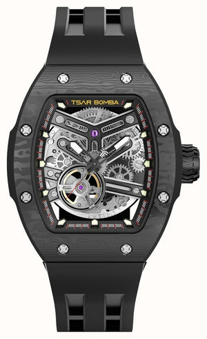 Atomic black /white | Black Dial