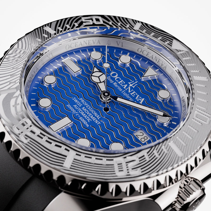 Deep Marine Explorer VI 6000m Grade 5 Titanium 6000m/BlueDial | Blue Dial
