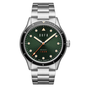 TAUCHEN MECA QUARTZ Green / Stainless Steel | Green Dial