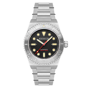 Farina Automatic Black / Stainless Steel | Black Dial