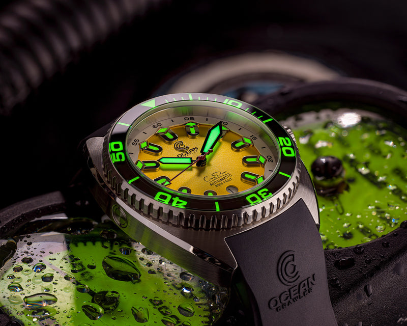 CORE DIVER Yellow Summer Edition | Yellow Dial