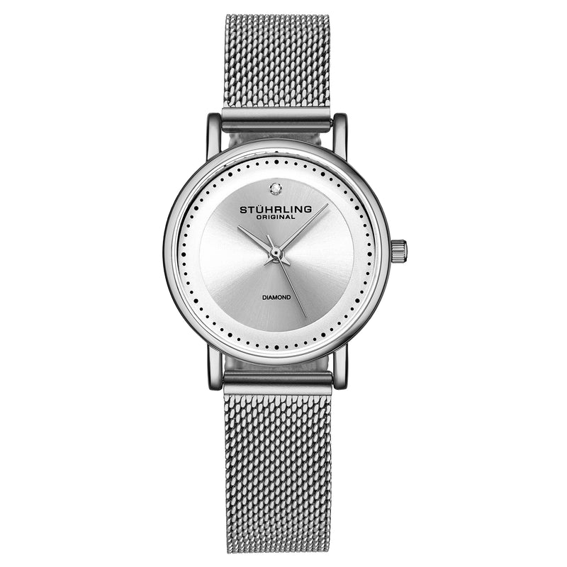 Symphony silver Stainless Steel | Silver Dial