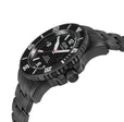 Canal Street Swiss Made SW200 Black Black helium valve rotating bezel BGW9 luminescent indexes | Black Dial