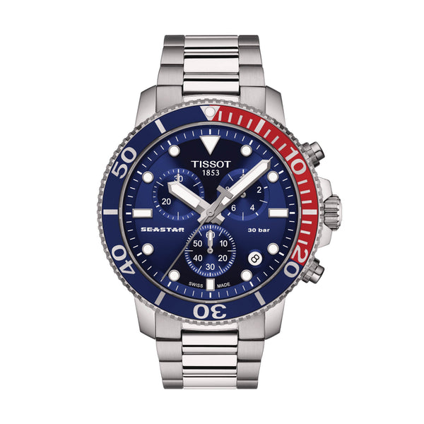 SEASTAR 1000 Blue / Stainless Steel Blue Dial