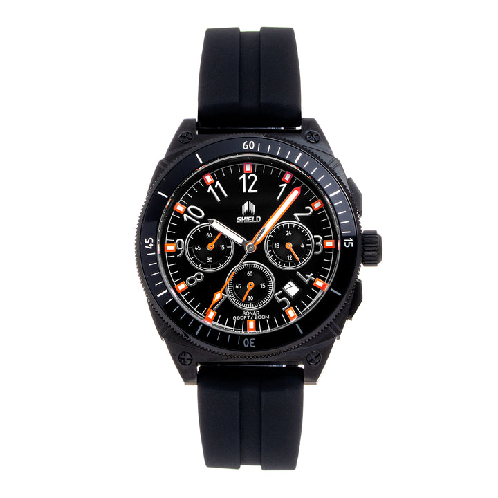 Sonar with Date Black | Black Dial