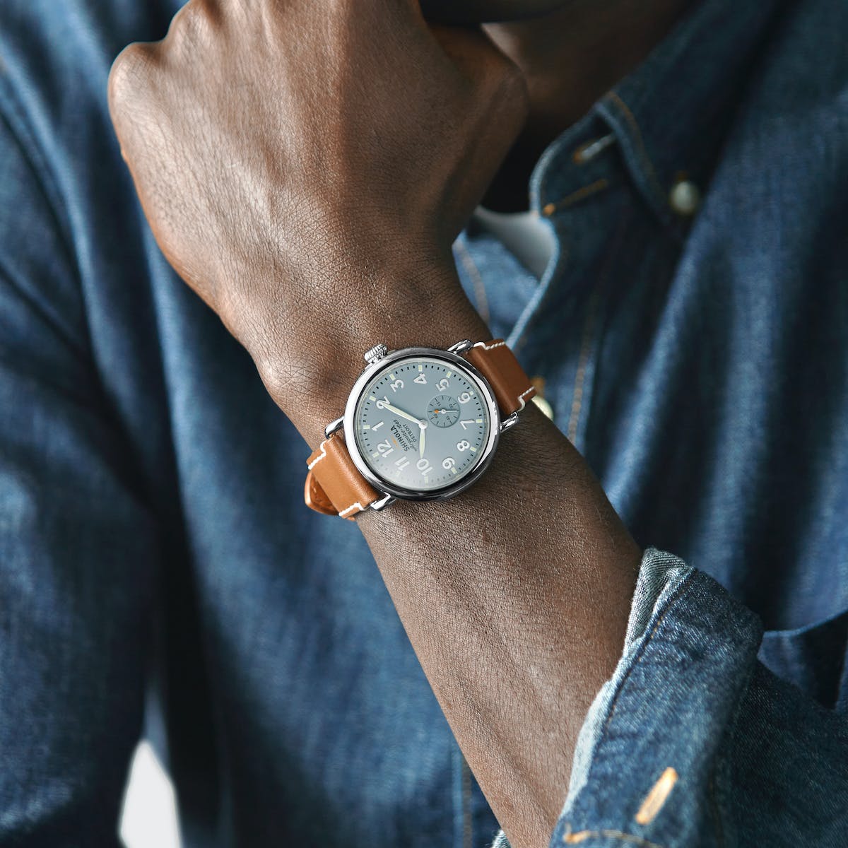 Runwell 41 Blue Blue Dial