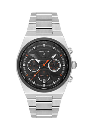 42mm Exclusive Multi Silver / Orange Black Dial