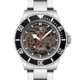 Atlantica Skeleton Diver Automatic Black / Stainless Steel | Black Dial