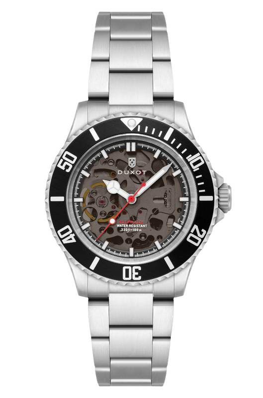 Atlantica Skeleton Diver Automatic Black / Stainless Steel | Black Dial