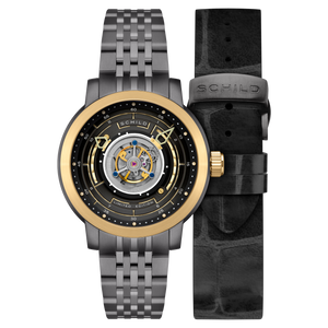 Heinrich Cyclone Tourbillon Limited Edition Grey / Gray Stainless Steel |  Dial