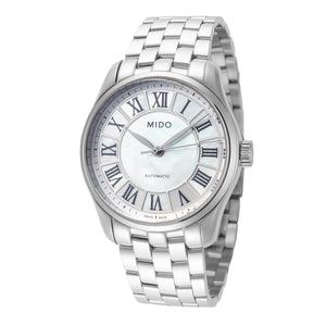 Belluna II 33mm / Mother-of-Pearl / Silver | Mother-Of-Pearl Dial