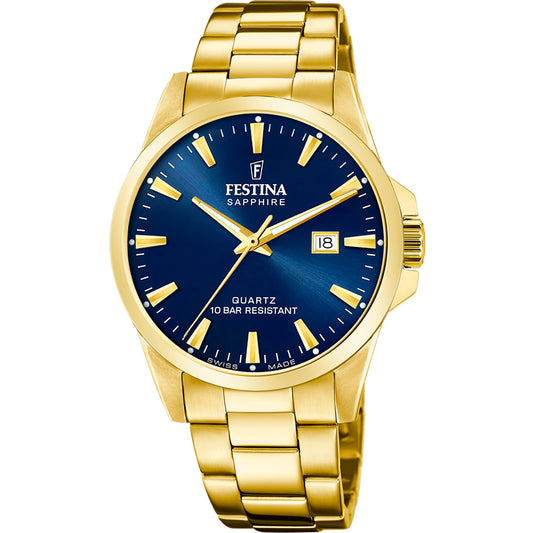 Classic Blue / Stainless Steel Blue Dial
