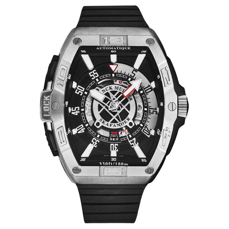 SkaFander 46SCSKFBLKWHT / Black | Black Dial
