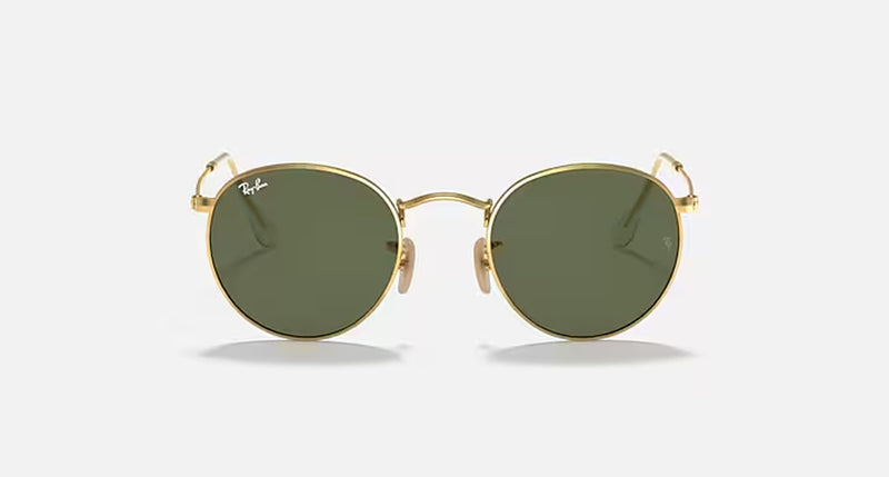 ROUND FLAT LENSES MENS / ARISTA - CRYSTAL GREEN |  Dial