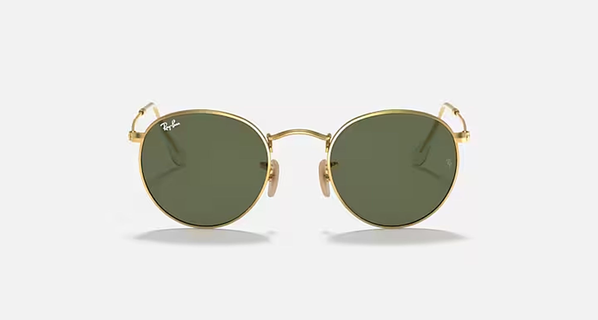 ROUND FLAT LENSES MENS / ARISTA - CRYSTAL GREEN |  Dial