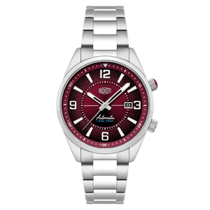 Ascensus Automatic Red / Stainless Steel | Red Dial