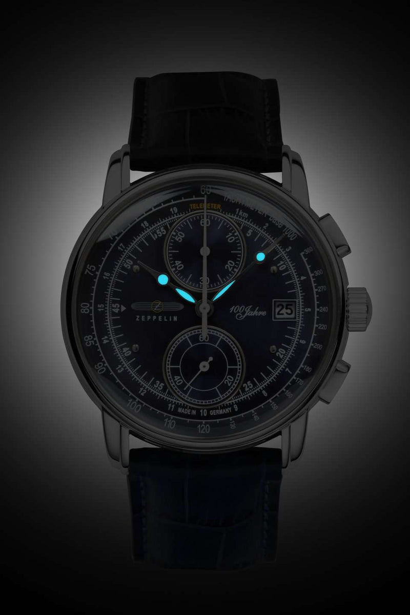 100 Jahre Chronograph Blue | Blue Dial