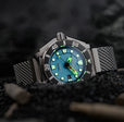 TORPEDO AUTOMATIC DIVER BLUE / STAINLESS STEEL Blue Dial