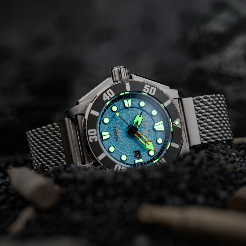 TORPEDO AUTOMATIC DIVER BLUE / STAINLESS STEEL Blue Dial