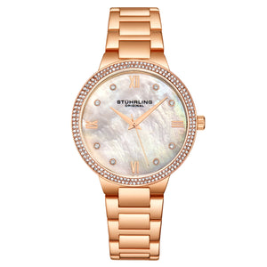 Carrara Quartz Classic Rose/Stainless | Silver Dial