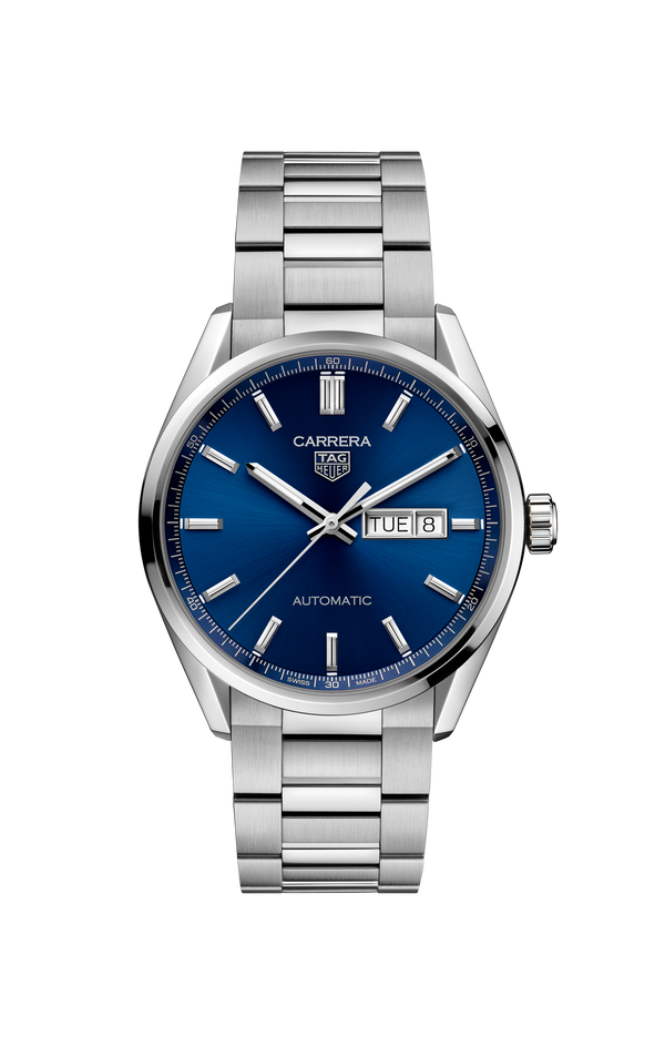 Carrera Automatic Blue dial / Stainless Steel Bracelet | Blue Dial