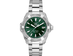 Aquaracer Professional 200 Solargraph Solar Quartz Green Dial / Stainless Steel Bracelet Green Dial