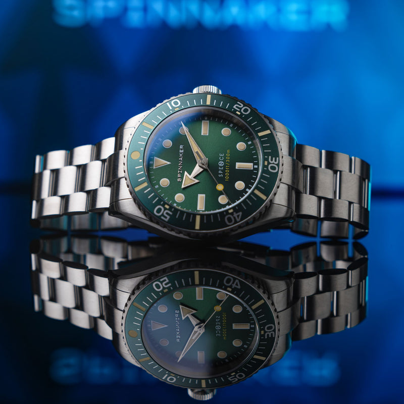 Spence 300 Automatic Green/Stainless Steel | Green Dial