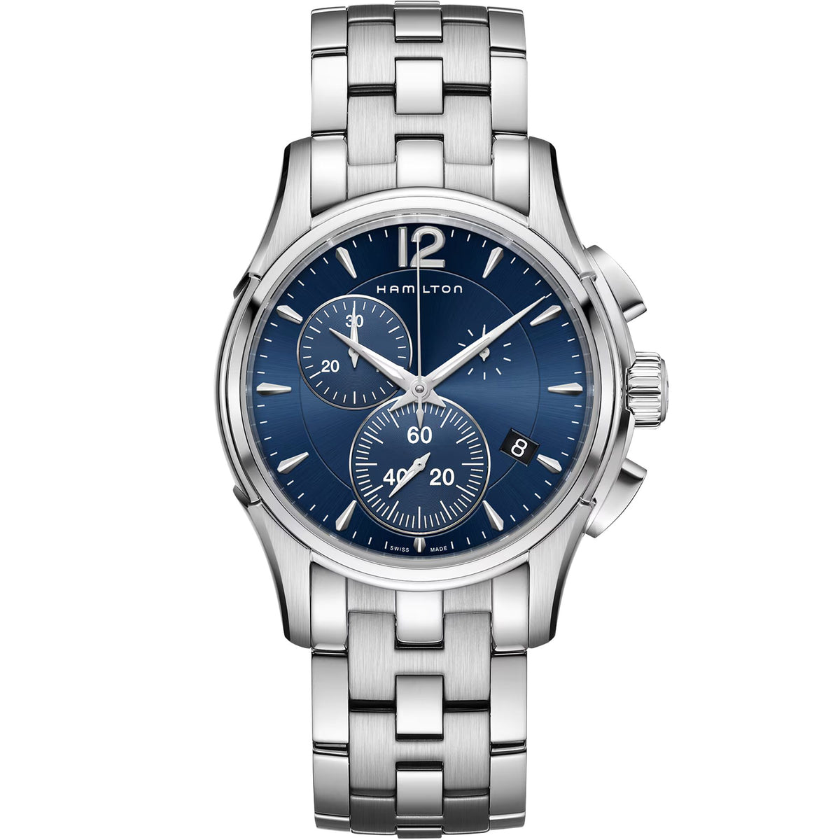 Jazzmaster Silver/SS Blue Dial