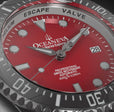Damascus Swiss Automatic SW200 Deep Marine Explorer II Damascus/Red Dial | Red Dial