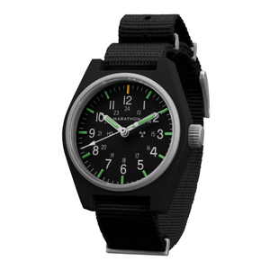General Purpose Mechanical Black US Gov/Nylon Matte Black Dial
