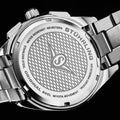 Monaco Silver/Stainless Steel Silver Dial