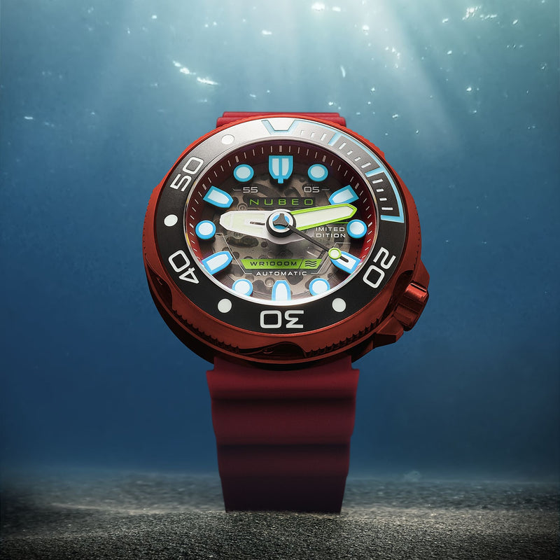 Ventana Skeleton Automatic Limited Edition Red / Red | Red Dial