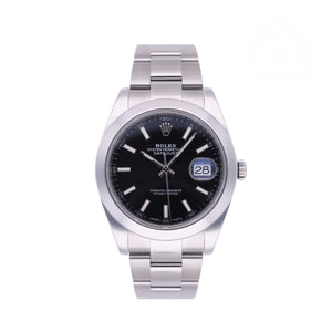 Pre-Owned Rolex Oystersteel Datejust 41mm-Ref. 126300