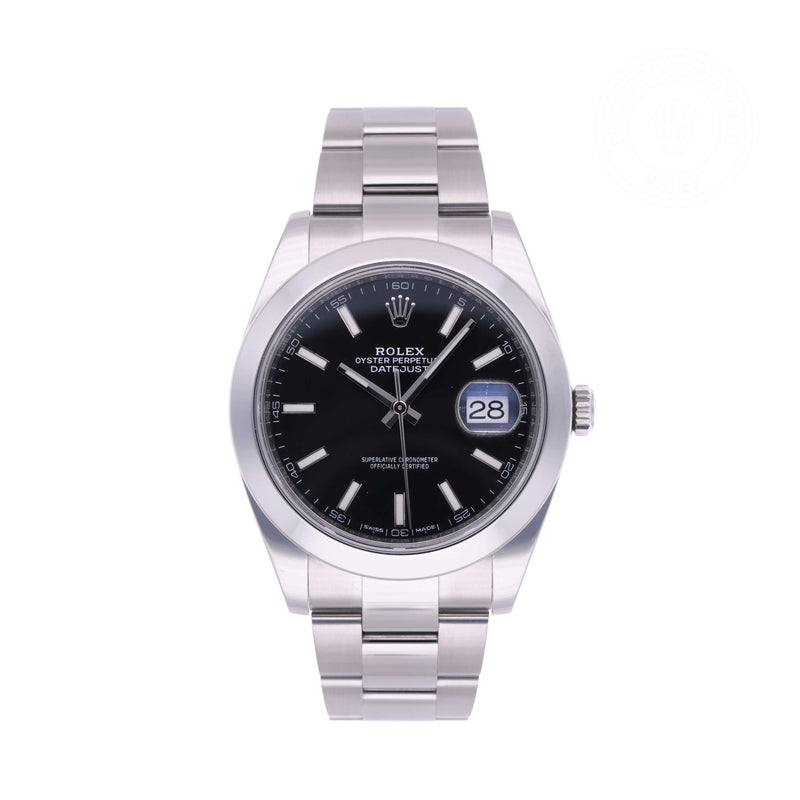 Pre-Owned Rolex Oystersteel Datejust 41mm-Ref. 126300