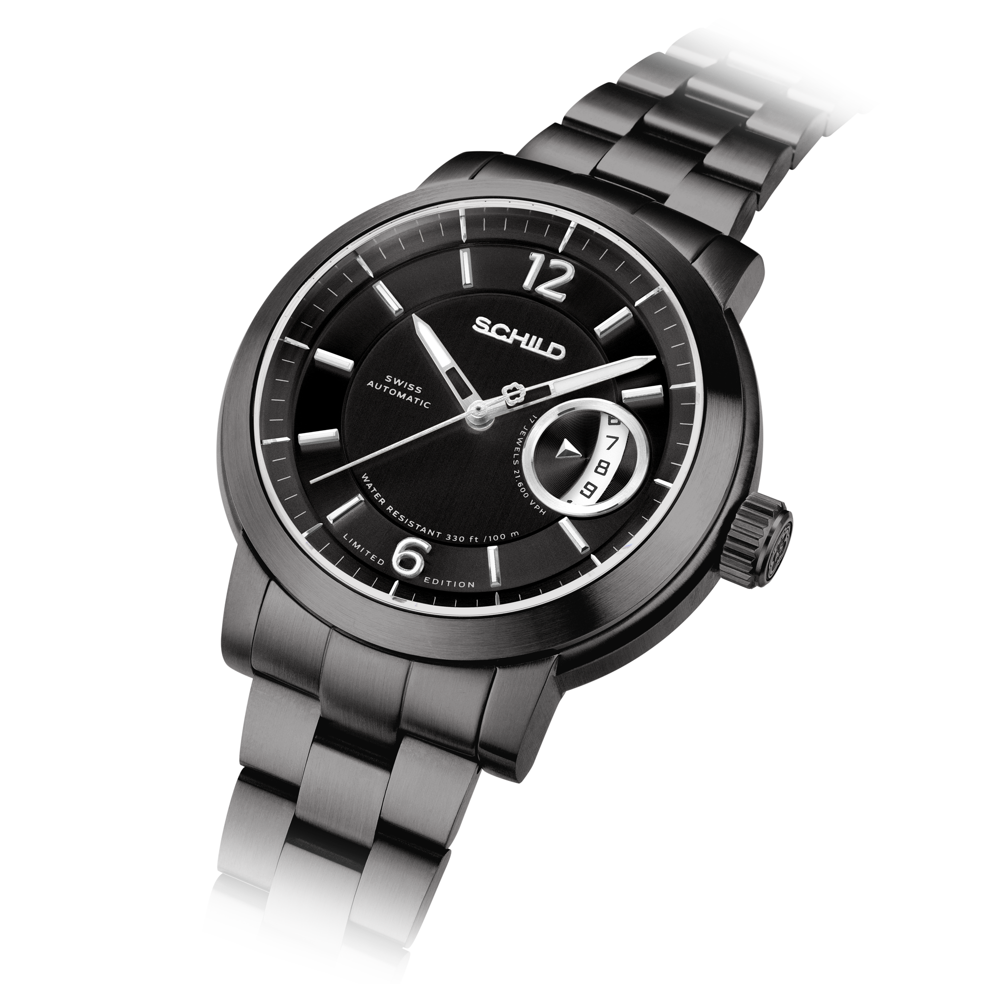 Heinrich Minimal Swiss Automatic Limited Edition Grey / Gunmetal Stainless Steel | Grey Dial
