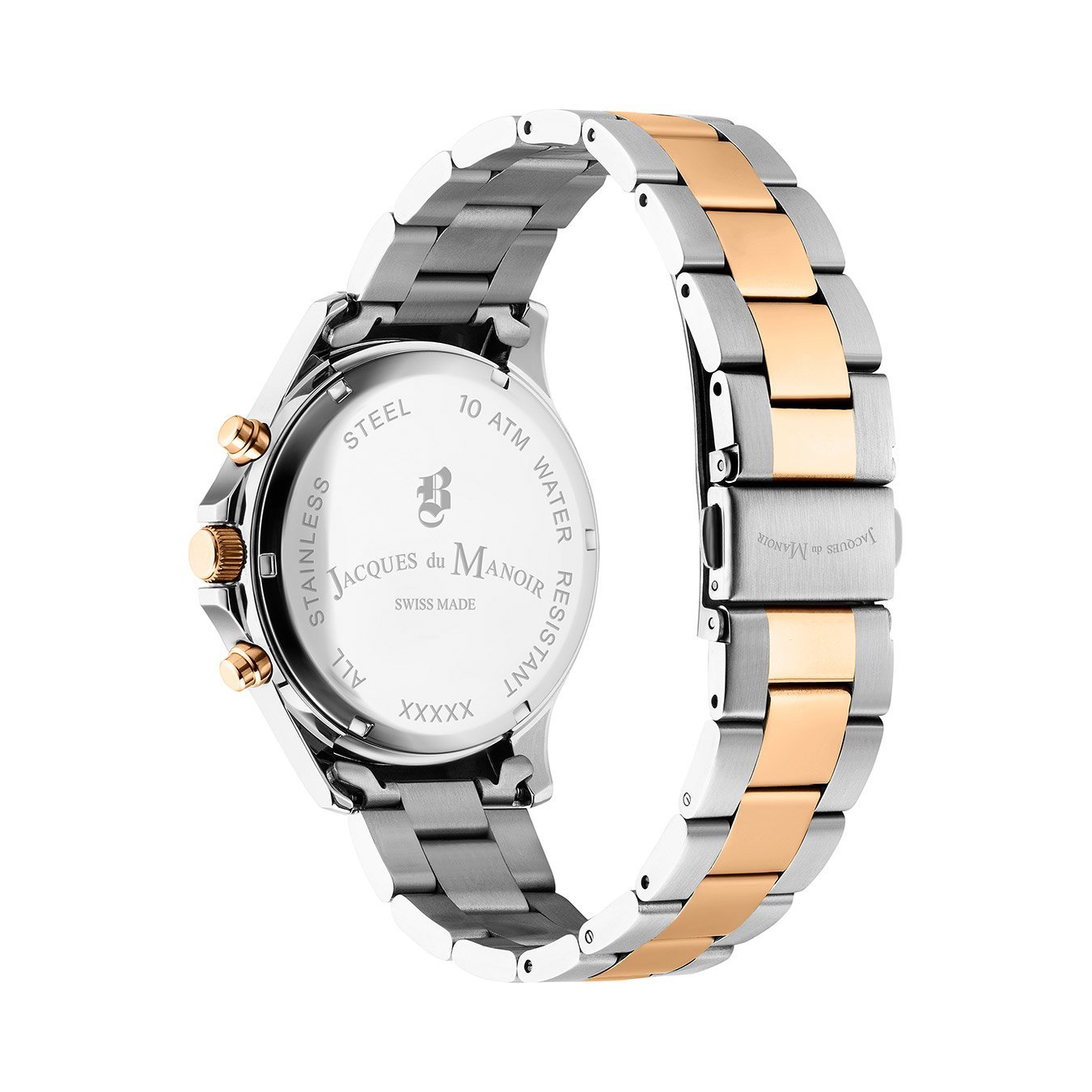 Alpha Chrono White Dial / Rose Gold Two Tone White Dial