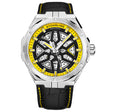 Legacy Black/Yellow Leather | Yellow Dial