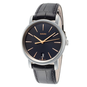 Diamaster 33mm / Black / Black Black Dial