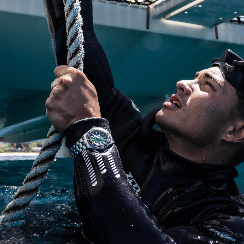 Spence 300 Green Dial / Stainless Steel | Green Dial