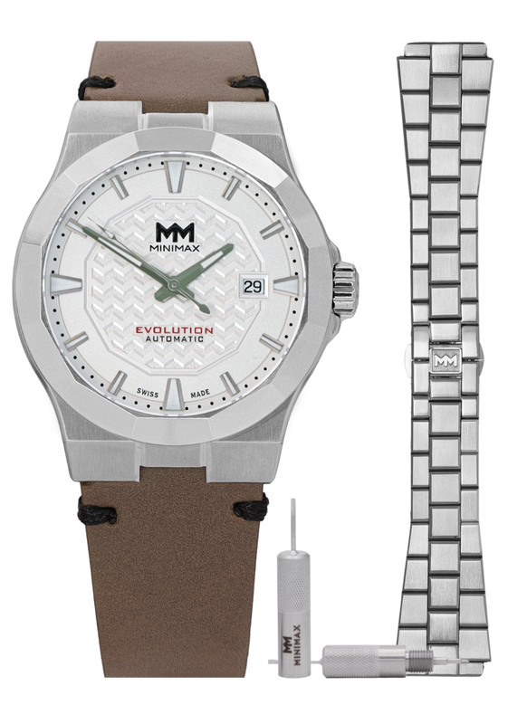 Evolution | White Dial