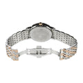 Croton Gents CZ dial with swirl Pattern two tone/black | Black Dial