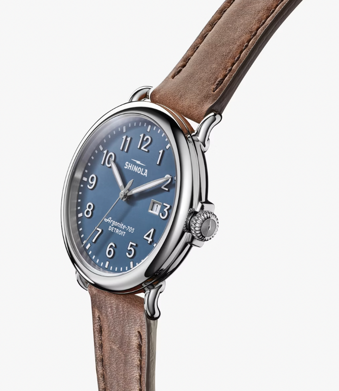 Runwell 41 blue | Blue Dial