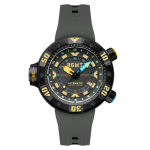Depth Charge Automatic Gray  / Silicone | Gray Dial