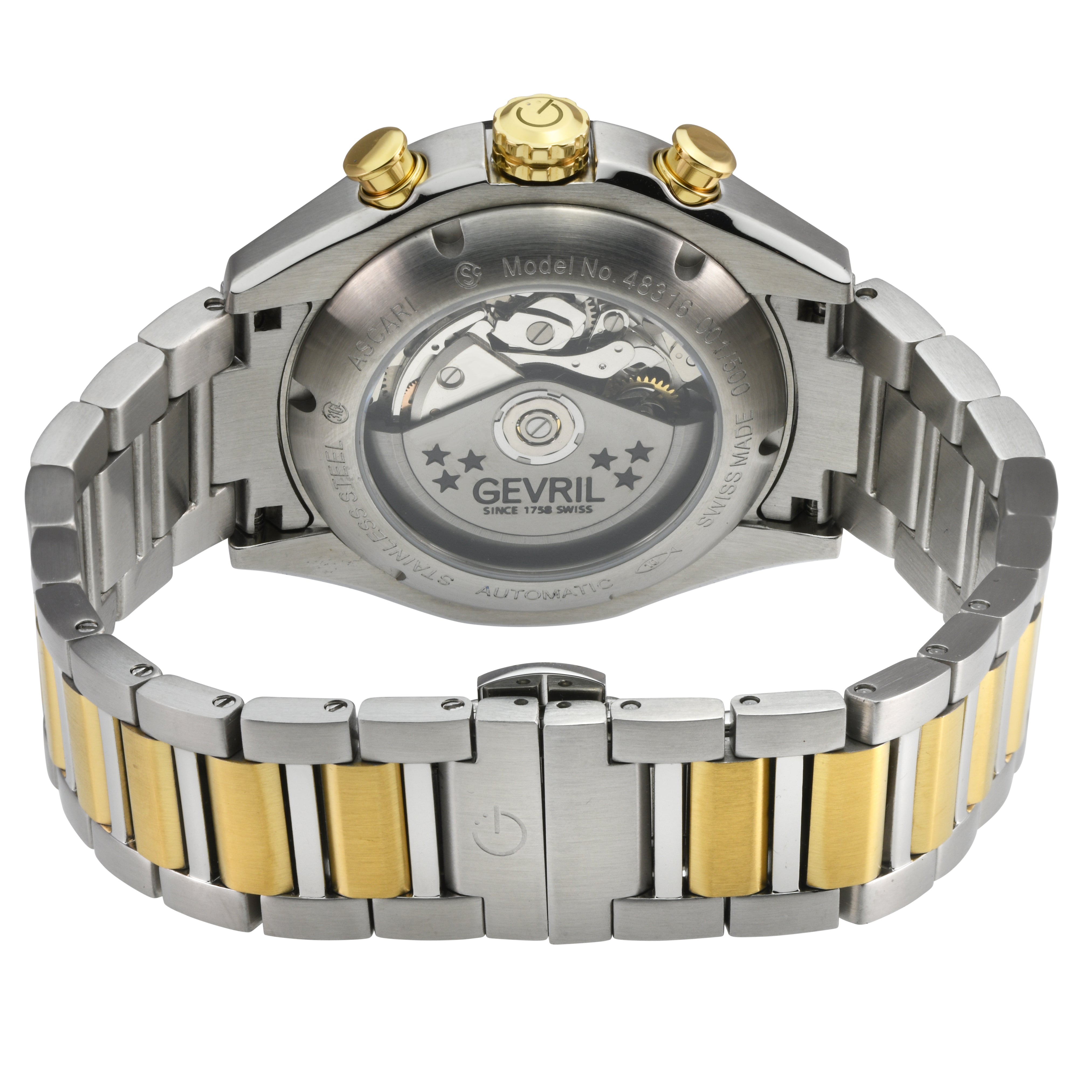 Ascari - Chronograph Swiss made Automatic Chrono Sellita SW500