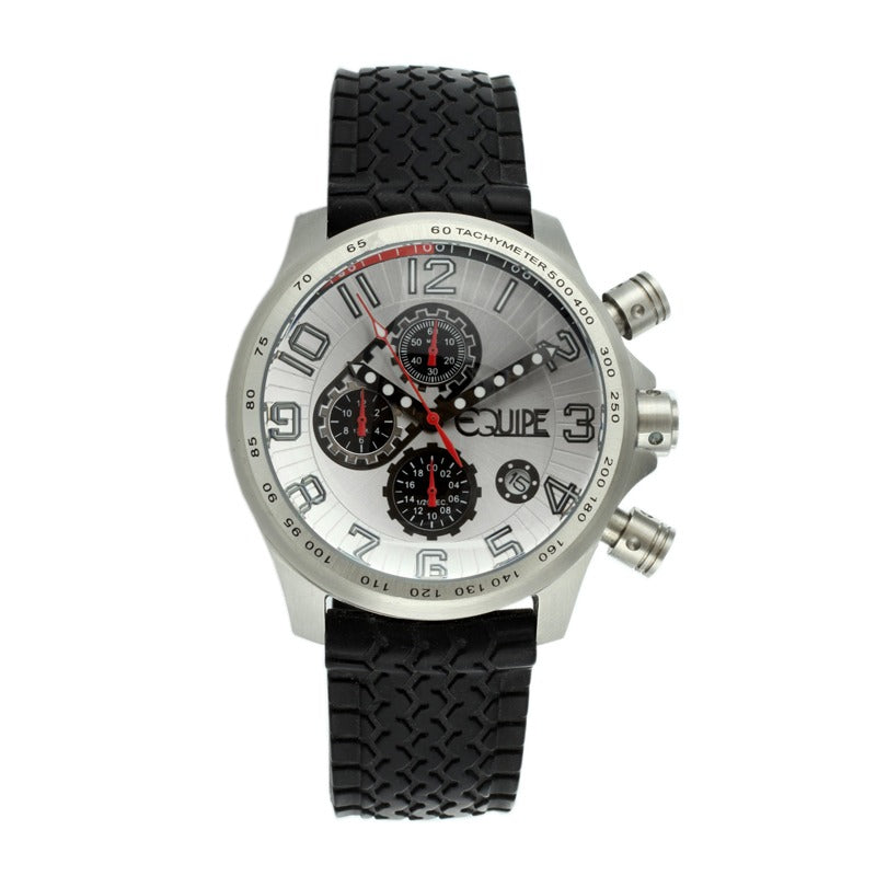 Hemi Black/Silver/White | Silver Dial
