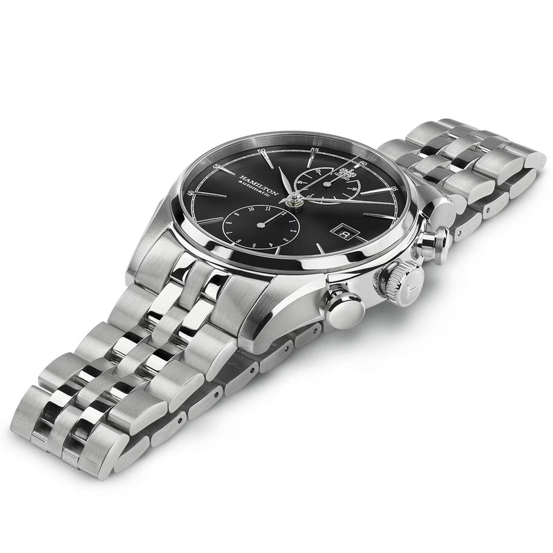 American Classic Silver/SS Black Dial
