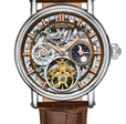Legacy Automatic 43mm Skeleton Brown/Leather | Silver Dial