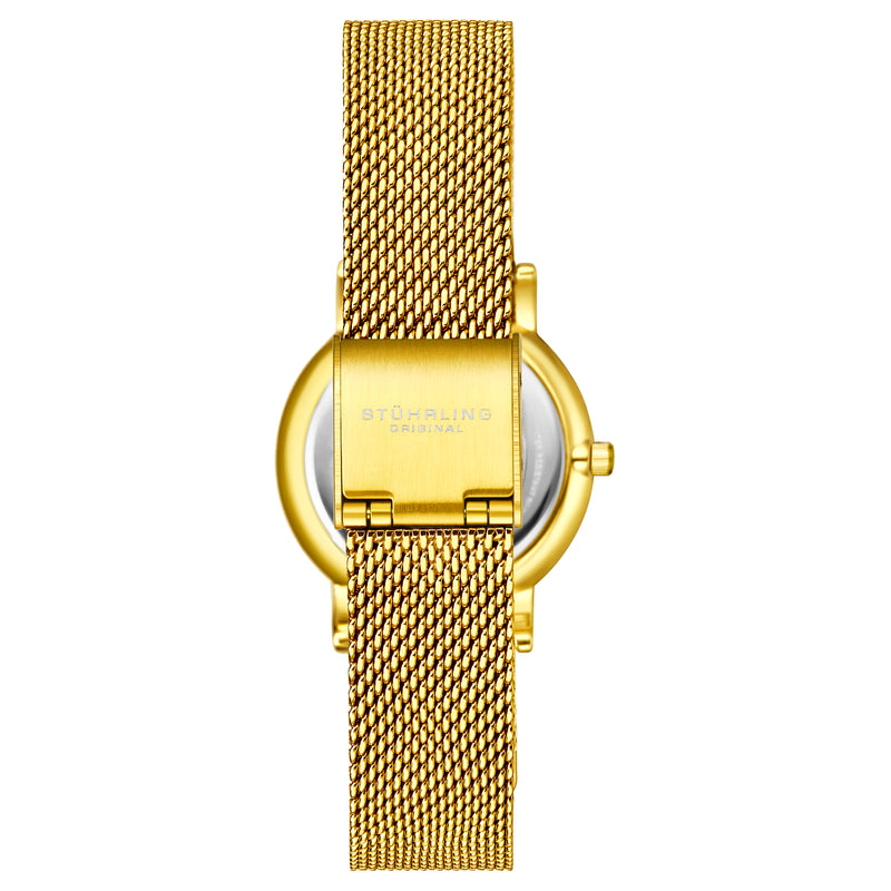 Symphony Gold Stainless Steel | Silver Dial