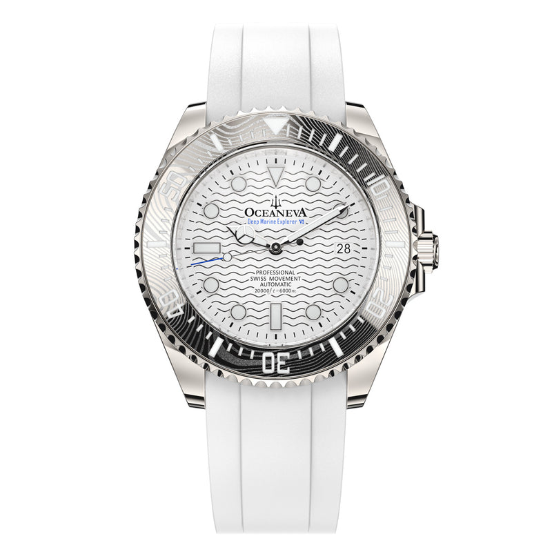 Deep Marine Explorer VI 6000m Grade 5 Titanium 6000m/WhiteDial | White Dial