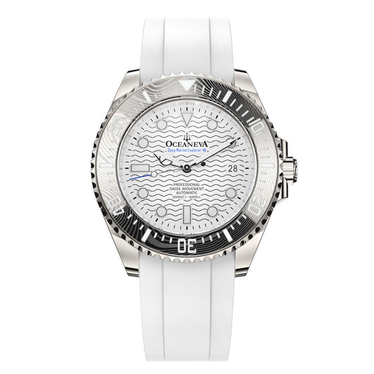 Deep Marine Explorer VI 6000m Grade 5 Titanium 6000m/WhiteDial | White Dial